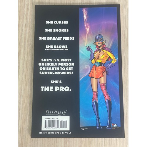 441 - The Pro - One-shot superhero parade about a prostitute given superhero powers by an alien. rumoured ... 