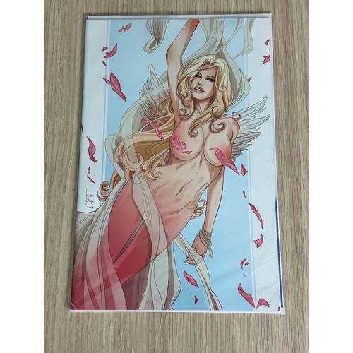 444H - UN/SACRED #1 Laura Braga Virgin Variant Limited to 350. Ablaze Comics 2019. NM/New Condition. Bagged... 