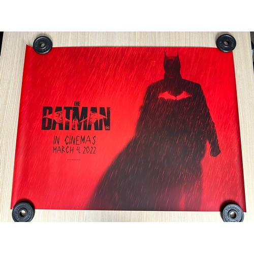 475B - THE BATMAN Original UK Cinema Film Quad. 2022. Movie Poster Measures 30