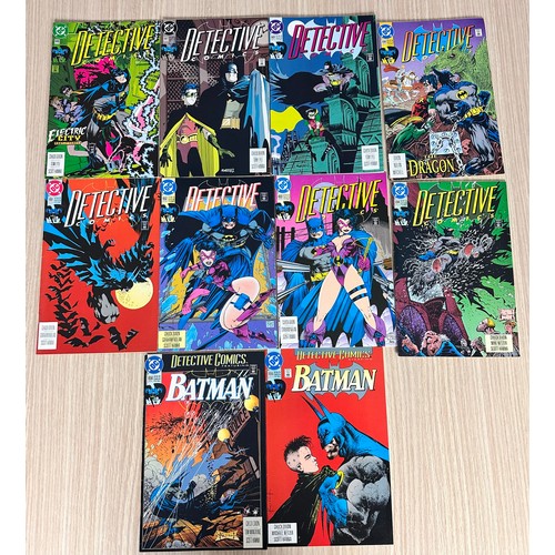 10 - BATMAN Detective Comics Bundle 40 Comics from #612 (1990). VG+/FN Condition. DC Comics.