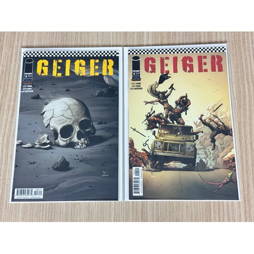 36 - GEIGER #1 - 6. Image Comics 2021. TV Adaptation in the works. As New/NM Condition. Bagged & Boarded