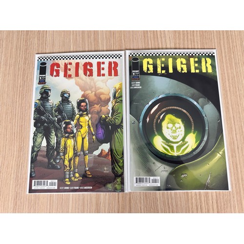 36 - GEIGER #1 - 6. Image Comics 2021. TV Adaptation in the works. As New/NM Condition. Bagged & Boarded