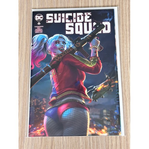 51 - SUICIDE SQUAD #6 Tiago Da Silva Trade/Virgin Variant set. Limited to 1000 sets. As New/NM Condition.... 