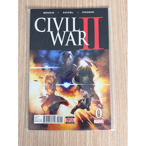 12 - CIVIL WAR II - #0 - 2. Marvel Comics. 2016. FN Condition. 3 Comics in total.