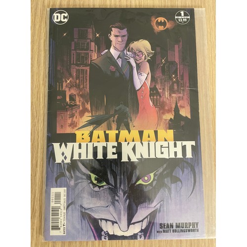 65 - BATMAN WHITE KNIGHT - #1 - 8 Complete run of Limited Series. DC Comics 2017. FN Condition. All Bagge... 