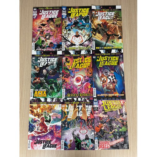 69 - JUSTICE LEAGUE Vol 4. #1 - 31, #33 plus #1 Annual. DC Comics 33 Comics in total. VF/NM Condition.