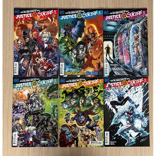 70 - Justice League Vs Suicide Squad #1 - 6 Complete Collection. DC Comics 2017. VF/NM Condition.