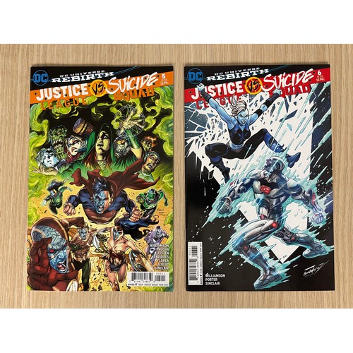 70 - Justice League Vs Suicide Squad #1 - 6 Complete Collection. DC Comics 2017. VF/NM Condition.