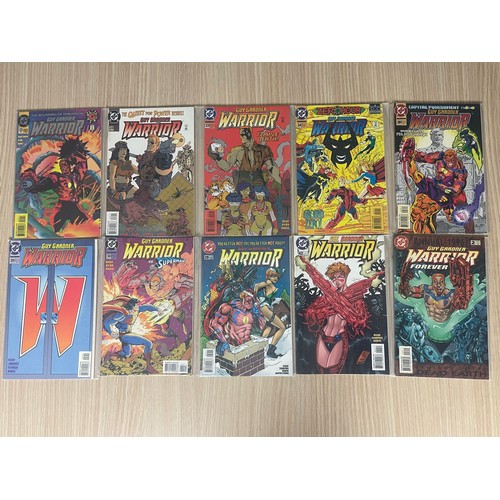 73 - Guy Gardener: Warrior #0, 22, 23 24,28,29, 30, 39, 42 + Annual #2. DC Comics 1994 Onwards.