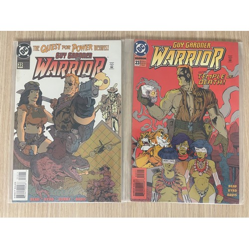 73 - Guy Gardener: Warrior #0, 22, 23 24,28,29, 30, 39, 42 + Annual #2. DC Comics 1994 Onwards.