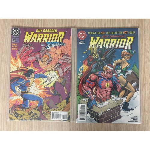 73 - Guy Gardener: Warrior #0, 22, 23 24,28,29, 30, 39, 42 + Annual #2. DC Comics 1994 Onwards.