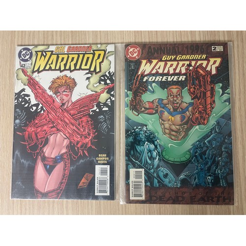 73 - Guy Gardener: Warrior #0, 22, 23 24,28,29, 30, 39, 42 + Annual #2. DC Comics 1994 Onwards.