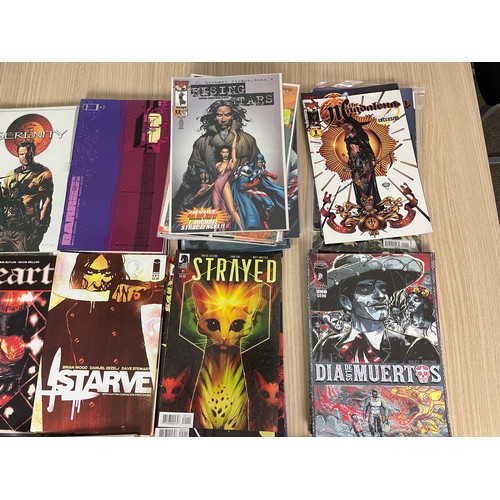 84 - IMAGE COMICS JOB LOT BUNDLE OF 100+ COMICS. Many Complete runs and some signed comics. Featuring: Ri... 