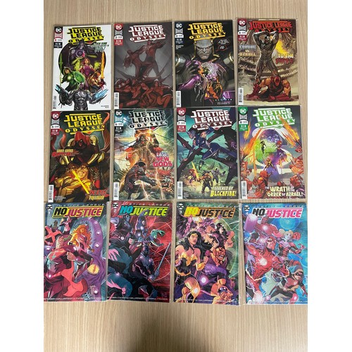 86 - JUSTICE LEAGUE ODYSSEY #1 - 8 (2018) PLUS JUSTICE LEAGUE NO JUSTICE #1 - 4 Complete Mini Series (201... 