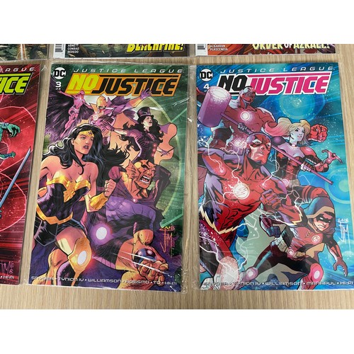 86 - JUSTICE LEAGUE ODYSSEY #1 - 8 (2018) PLUS JUSTICE LEAGUE NO JUSTICE #1 - 4 Complete Mini Series (201... 