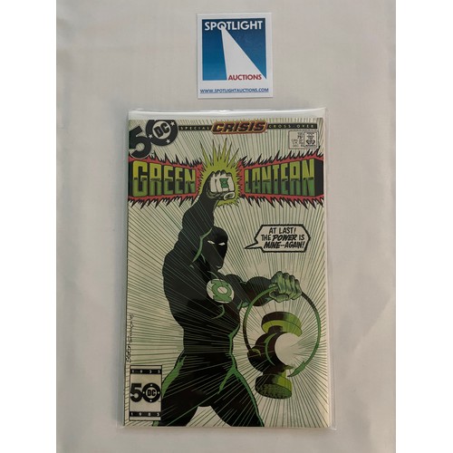 94 - Green Lantern Vol 2   #195 Key Issue DC Comics- Guy Gardner becomes Green Lantern (Crisis on infinit... 