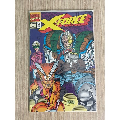 96 - X-Force #1 x 2 (no cards). Marvel Comics 1991. FN Condition.