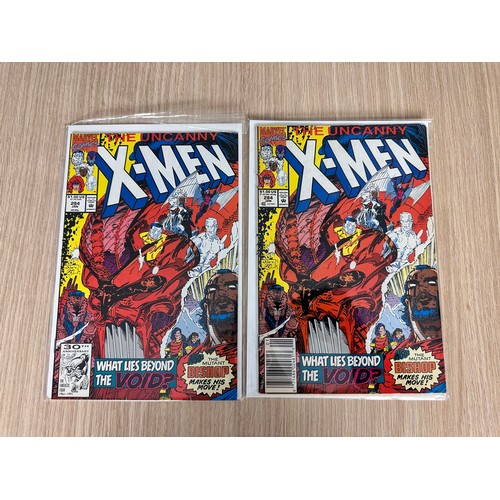 101 - UNCANNY X-MEN  - 2 x #284. 2nd Appearance of Bishop. Marvel Comics 1992. 1 x VG condition & 1 x VFN ... 