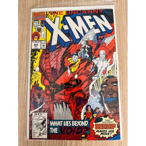 101 - UNCANNY X-MEN  - 2 x #284. 2nd Appearance of Bishop. Marvel Comics 1992. 1 x VG condition & 1 x VFN ... 