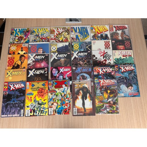 105 - X-MEN Bundle. Marvel Comics from 1991 Onwards 29 comics in total featuring: X-Men Vol 2, New X-Men, ... 