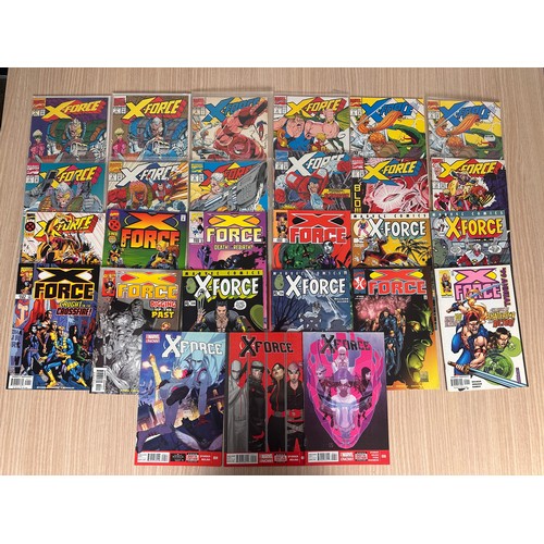 106 - X-FORCE BUNDLE - Marvel Comics. 27 Comics in total from 1991 Onwards. Including X-Force Vol. 1 First... 