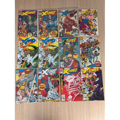 106 - X-FORCE BUNDLE - Marvel Comics. 27 Comics in total from 1991 Onwards. Including X-Force Vol. 1 First... 