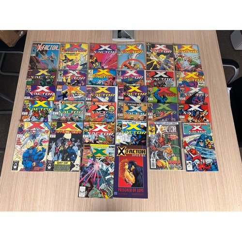 107 - X-FACTOR Bundle. Marvel Comics 1986 Onwards. 32 Comics in total Featuring:#3,12,14-16,20-23,30,41,49... 