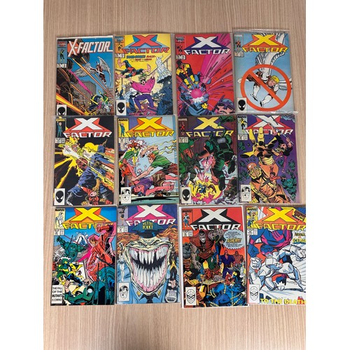 107 - X-FACTOR Bundle. Marvel Comics 1986 Onwards. 32 Comics in total Featuring:#3,12,14-16,20-23,30,41,49... 