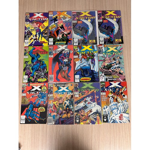 107 - X-FACTOR Bundle. Marvel Comics 1986 Onwards. 32 Comics in total Featuring:#3,12,14-16,20-23,30,41,49... 