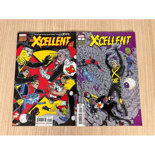 109 - X-STATIX and X-CELLENT Comic Bundle. Marvel Comics, Includes X-Cellent #1. FN Condition. 15 Comics i... 