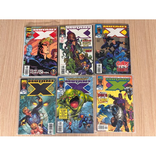 110 - MUTANT X Comic Bundle. Marvel Comics 1998 Onwards. 15 Comics in total including #1. All Bagged. All ... 