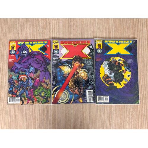 110 - MUTANT X Comic Bundle. Marvel Comics 1998 Onwards. 15 Comics in total including #1. All Bagged. All ... 