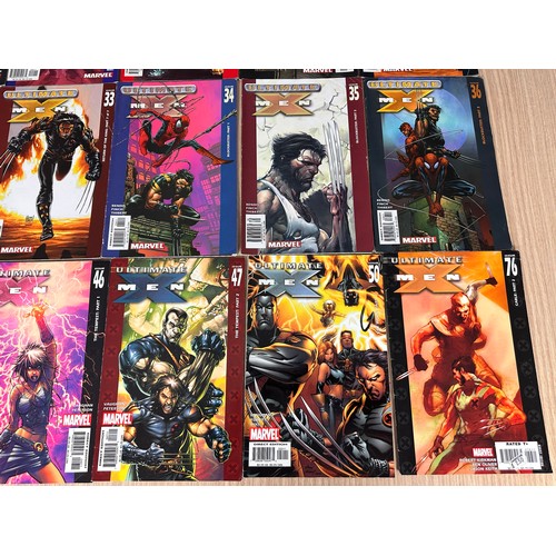 112 - ULTIMATE X-MEN Job Lot Bundle. 
Marvel Comics (2002 Onwards) 24 Comics in Total. 
VG+/FN Condition.