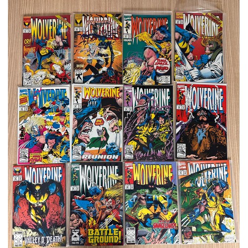 113 - WOLVERINE VOL.1 Large Job lot/Bundle. 43 Comics in total. From #51 onwards (not concurrent) Marvel C... 