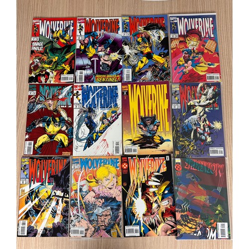 113 - WOLVERINE VOL.1 Large Job lot/Bundle. 43 Comics in total. From #51 onwards (not concurrent) Marvel C... 