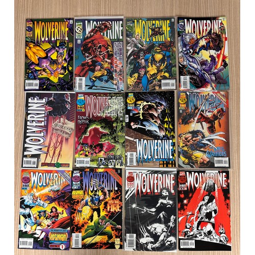 113 - WOLVERINE VOL.1 Large Job lot/Bundle. 43 Comics in total. From #51 onwards (not concurrent) Marvel C... 