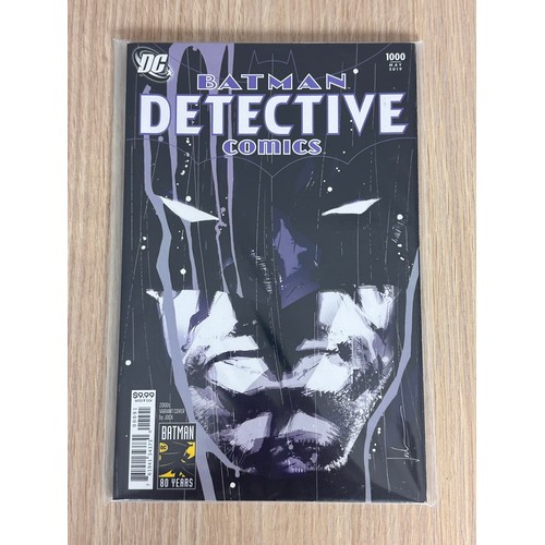 22 - DETECTIVE COMICS #1000. Two Variant Covers by Jock and Greg Cupullo. DC Comics 2019. NM Condition. B... 