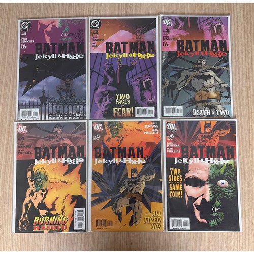 114 - BATMAN: JEKYLL & HYDE #1 - 6. Complete mini series run. DC Comics 2005. NM Condition. All Bagged & B... 