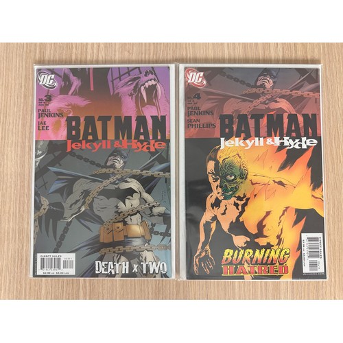 114 - BATMAN: JEKYLL & HYDE #1 - 6. Complete mini series run. DC Comics 2005. NM Condition. All Bagged & B... 