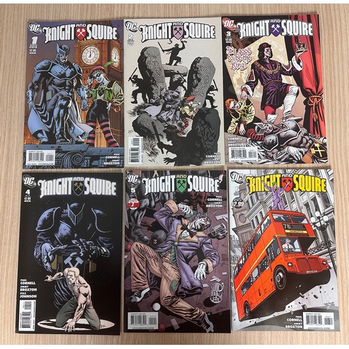 115 - BATMAN: KNIGHT and SQUIRE #1 - 6 Comic Set. Complete Mini Series. DC Comics 2010.