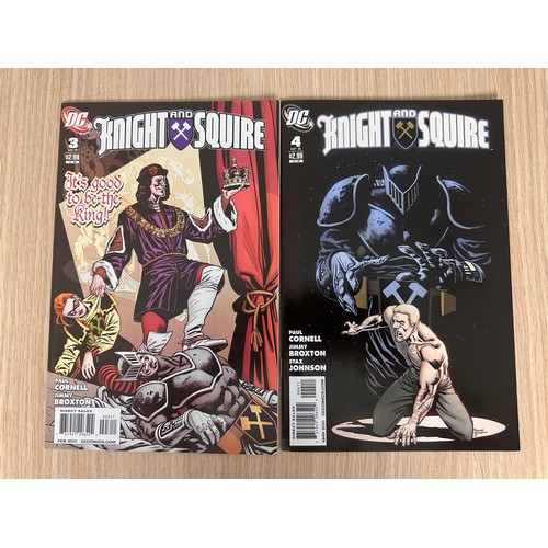 115 - BATMAN: KNIGHT and SQUIRE #1 - 6 Comic Set. Complete Mini Series. DC Comics 2010.