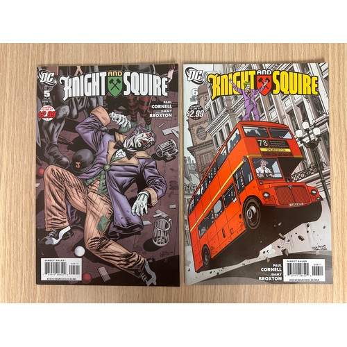 115 - BATMAN: KNIGHT and SQUIRE #1 - 6 Comic Set. Complete Mini Series. DC Comics 2010.