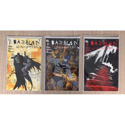 117 - BATMAN: GOTHAM COUNTY LINE #1 - 3. Complete series set. DC Comics 2005. NM Condition. Bagged & Board... 