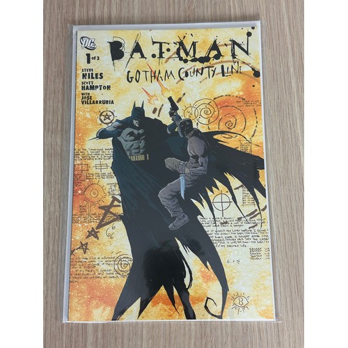 117 - BATMAN: GOTHAM COUNTY LINE #1 - 3. Complete series set. DC Comics 2005. NM Condition. Bagged & Board... 