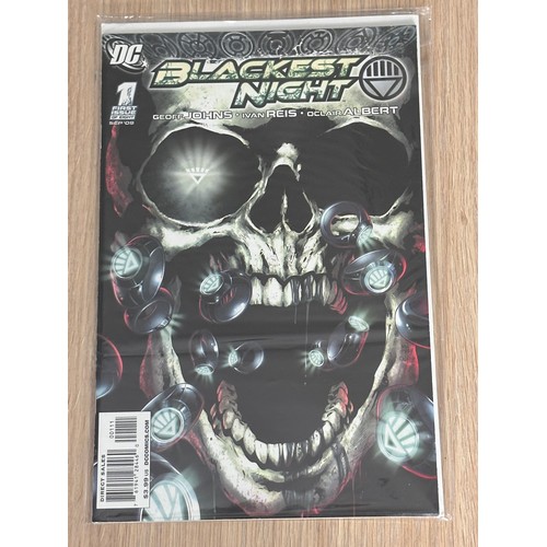 119 - BLACKEST NIGHT #1. Dc Comics 2009. NM Condition. Bagged & Boarded.