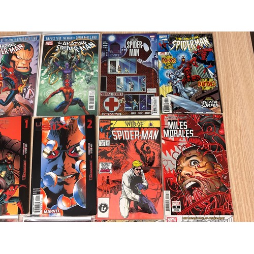 126 - Spiderman Bundle - 24 Comics. Various Decades. Marvel Comics.