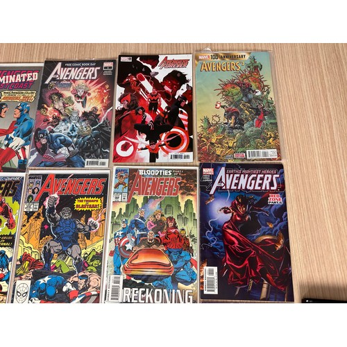 127 - Avengers Bundle - 15 Comics plus one Hardback Graphic Novel. Marvel Comics.