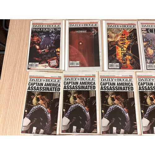 130 - DAILY BUGLE BUNDLE - 14 Marvel Comics