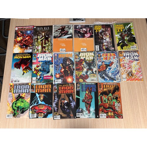 131 - IRON MAN BUNDLE - 17 Marvel Comics