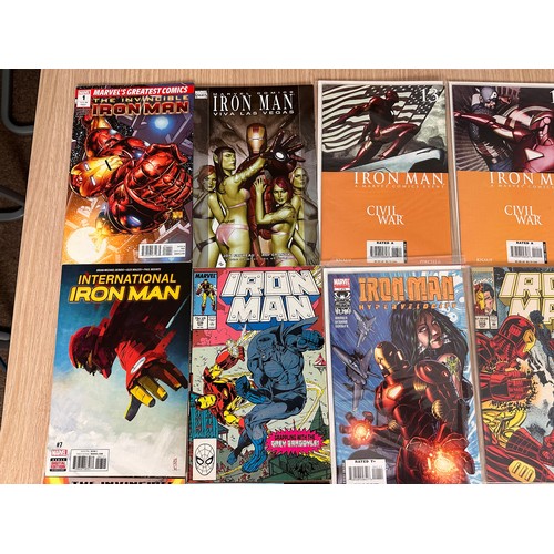 131 - IRON MAN BUNDLE - 17 Marvel Comics